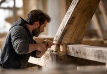 Restauration de charpente ancienne par un charpentier expert dans la Loire